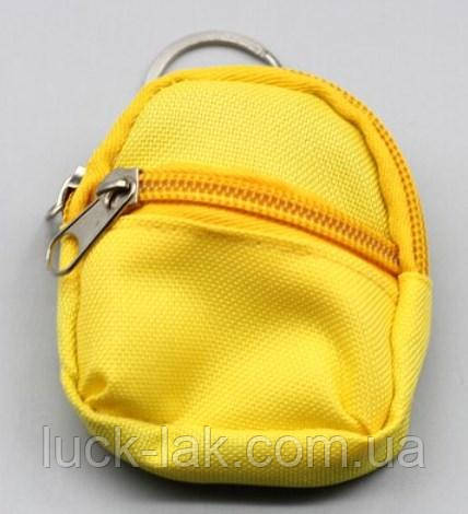 Рюкзак для куклы Барби или шарнирных кукол желтый - фото 1 - id-p1569591520