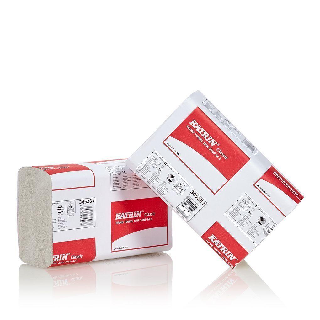 Полотенца Бумажные Katrin Classic Hand Towel One Stop M2 (345287