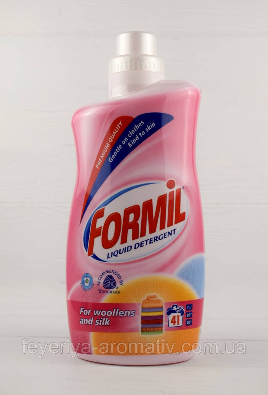 Гель для прання вовни та делікатних тканин Formil Wool 1.5 л (41 цикл прання)