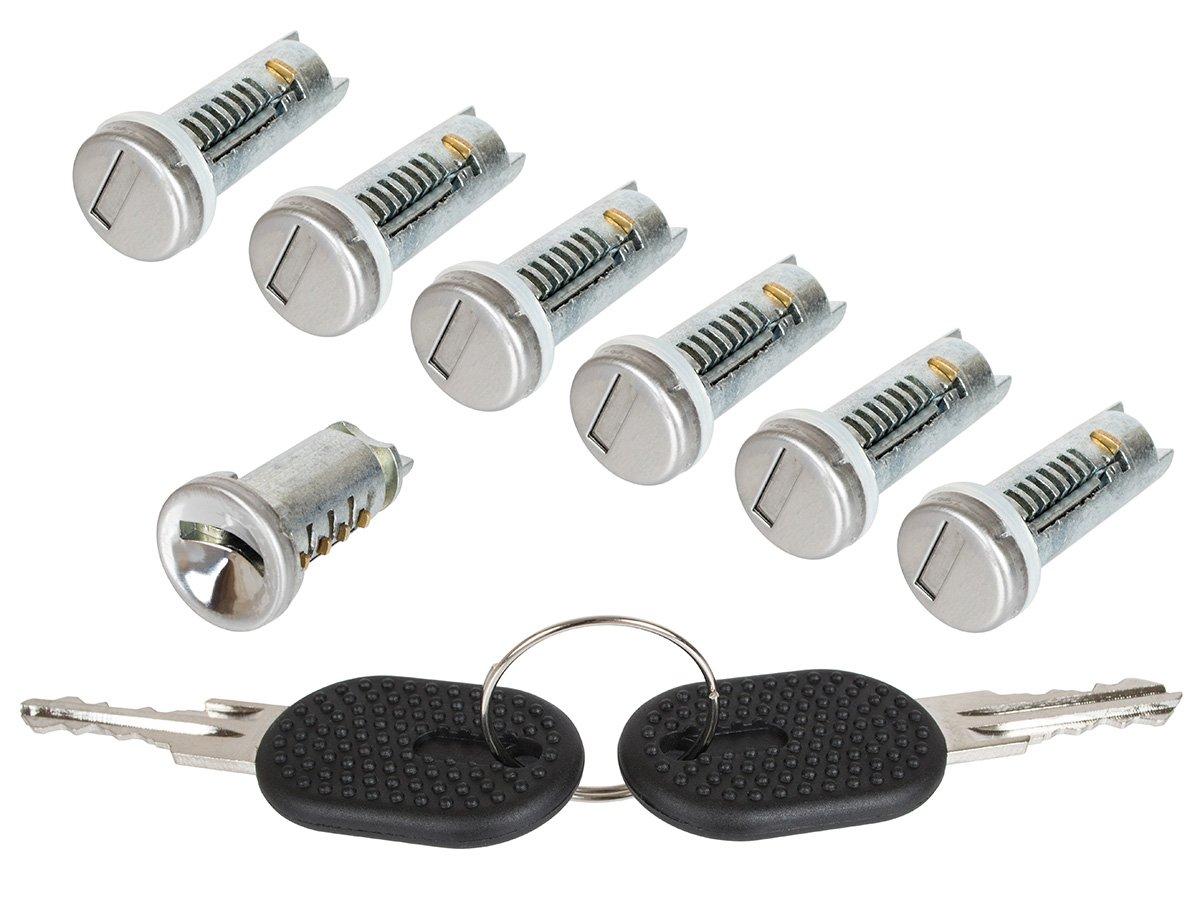 Fiat Ducato 94-02 личинки замка 7 шт. комплект., фото 1