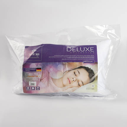 Подушка DeLuxe TM SEI DESIGN 40х60 см білий, фото 3