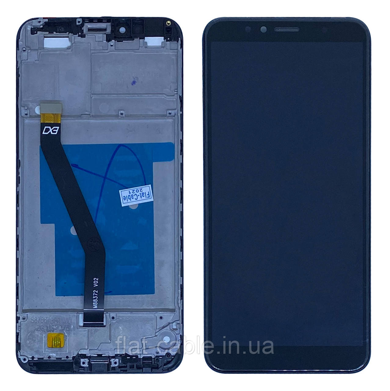 Дисплей + сенсор Huawei Honor 7A Pro / Y6 2018 / Y6 Prime 2018 AUM-L29/AUM-L41 Чорний у рамці (PRC)