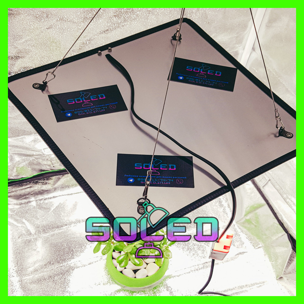 300W 500LED Фитолампа (Полный спектр. Фито. Гроубокс. Лампа для растений. Рассада. Квантум борд.) Soled.in.ua