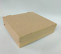 Упаковка крафтовая картонная 220/220/55 для суши бокс для сета и еды на вынос