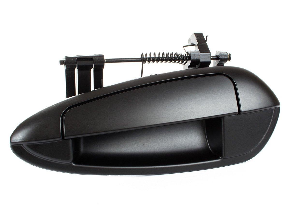 Fiat Punto EVO 2009 - зовнішня ручка чорна задня ліва, фото 1