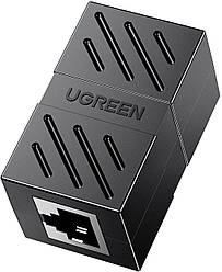 З'єднувач витої пари RJ45 Ugreen Cat7 Cat6 Cat5e роз'єм-подовжувач Ethernet Black (NW114)