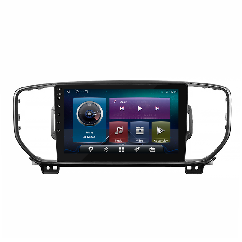 Штатна магнітола Lesko Kia Sportage IV 2016-2018 екран 9" 4/64Gb/4G/ Wi-Fi/CarPlay Top GPS Android Спортаж