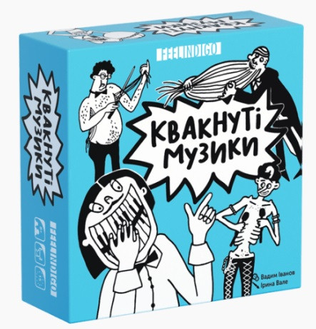 Настольная игра FeelIndigo Квакнуті Музики (FI19030)
