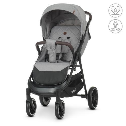 Коляска дитяча прогулянкова ME 1083 OPTIMA Mirage Gray сіра