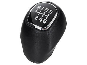 Hyundai ix20 10-15 ручка перемикання передач чорна шкіра 6 передач