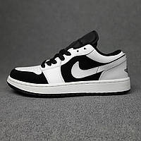 Кроссовки Найк Джордан мужские Nike Air Jordan 23 низкие Белые с чёрным белая запятая