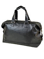 Дорожная удобная черная сумка-саквояж DR. Bond городская спортивная сумка для командировок, тренировок
