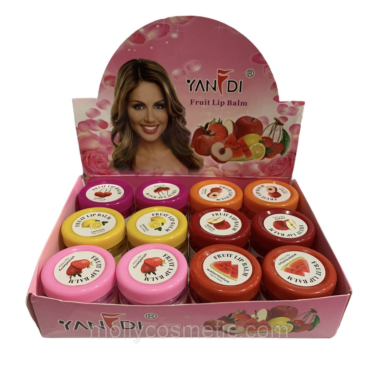 Бальзам для губ у баночці Fruit Lip Balm 15 г