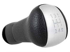 Nissan X-Trail 07-14 ручка переключения передач 5 передач черный + серебристый