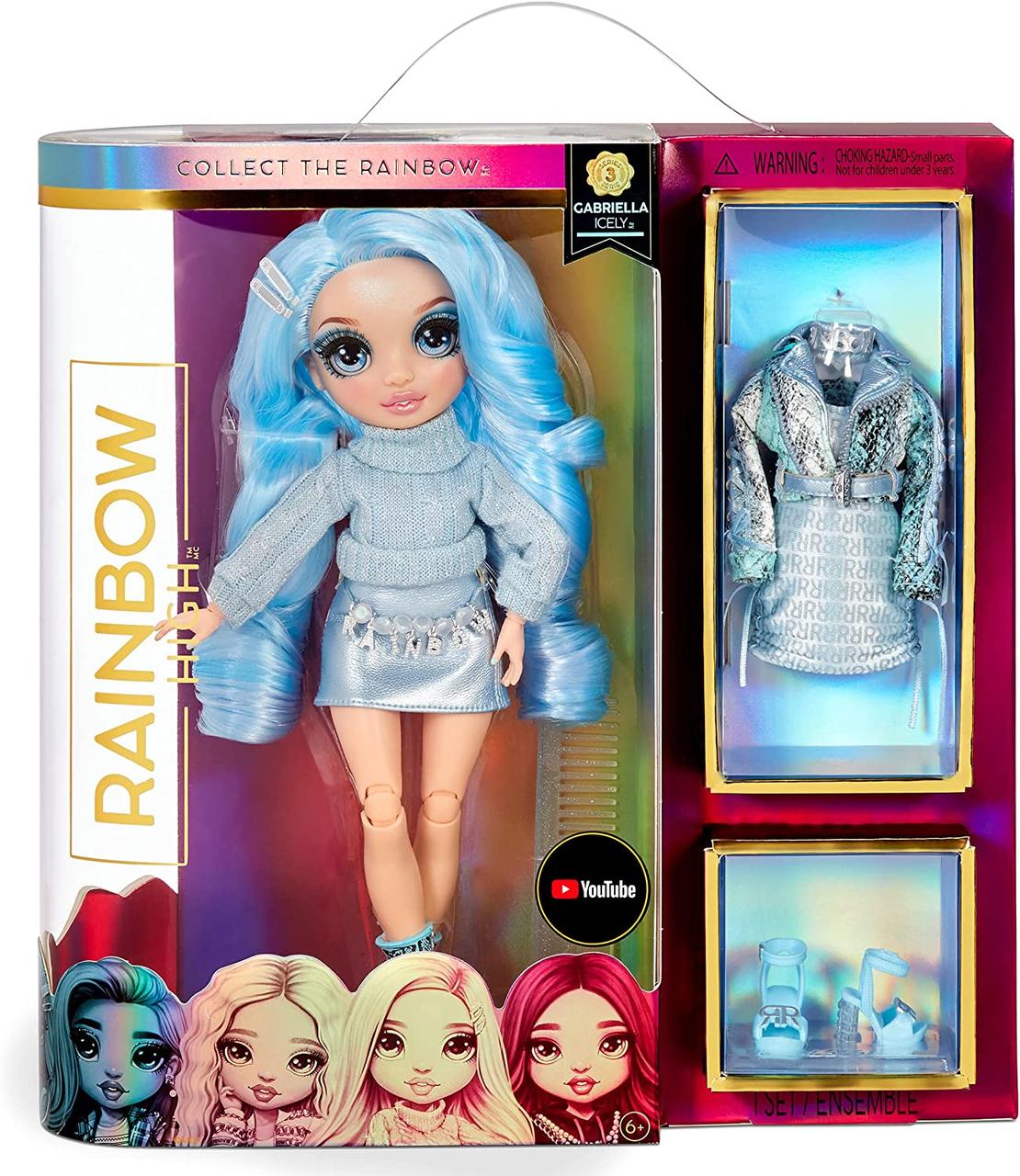 Лялька Рейнбоу Хай Крижинка Габріелла Айслі Rainbow High Series 3 Gabriella Icely