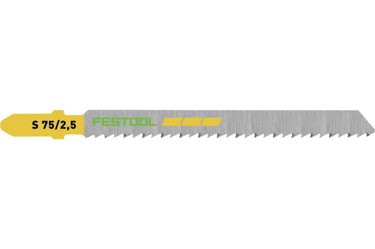 Пильне полотно для лобзика WOOD FINE CUT S 75/2,5/5