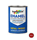 Емаль алкідна Kompozit червона 2,8кг