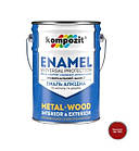 Емаль алкідна Kompozit червона 24кг