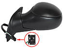 Citroen C3 2002 - зовнішнє електричне дзеркало чорний ліва сторона, фото 2