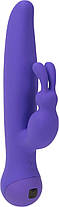 Вібратор-кролик з сенсорним управлінням і ротацією Touch by SWAN - Duo Purple, глибока вібрація   | Knopka, фото 3