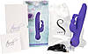 Вібратор-кролик з сенсорним управлінням і ротацією Touch by SWAN - Duo Purple, глибока вібрація | Knopka, фото 6
