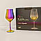 Набір келихів для вина Bohemia Crystalex Tulipa optic 350 мл райдуга 40894/36, фото 6
