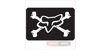 Наліпка FOX "FOX VICTORY - 3" [BLACK] tk570