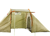 Две отдельные палатки с тамбуром и навесом 4-х местная SHARK