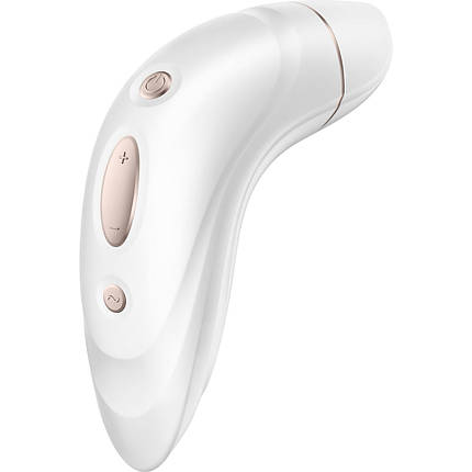 Вакуумний кліторальний стимулятор Satisfyer Pro Plus Vibration з вібрацією | Knopka, фото 2