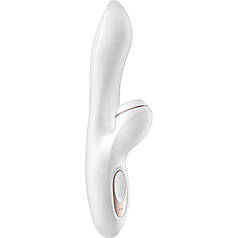 Вакуумний вібратор-кролик Satisfyer Pro G-Spot Rabbit, перший кролик з вакуумом і вібрацією   | Knopka