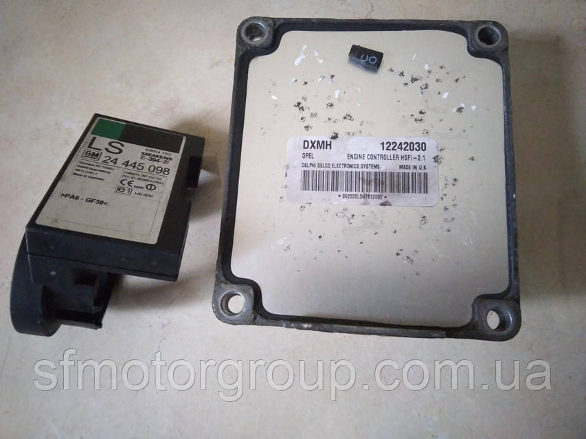 Блок управления двигателя Opel Astra Zafira Corsa Vectra 1,4 1,6