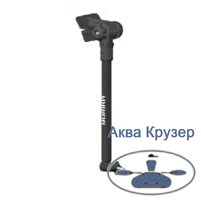 Borika FASTen FTx300 тримач датчика трансдьюсера ехолота на ліктрос belly boat та човна ПВХ