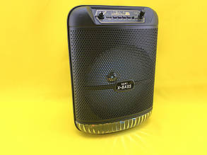 Музична колонка-радіо колонка з підсвічуванням Bluetooth RX-8138 5W з мікрофоном
