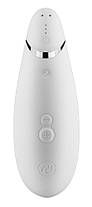 Вакуумний кліторальний стимулятор Womanizer Premium White | Knopka, фото 5