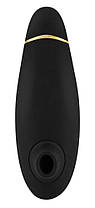Вакуумний кліторальний стимулятор Womanizer Premium Black | Knopka, фото 3