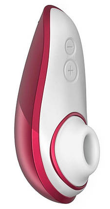 Вакуумний кліторальний стимулятор Womanizer Liberty Red | Knopka, фото 2
