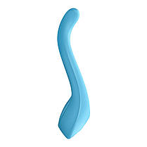 Вібратор для пар Partner Multifun 1 Light Blue, 3 незалежних мотора, багатофункціональний | Knopka, фото 2