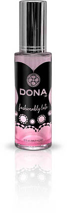 Духи с феромонами DONA PHEROMONE PERFUME Fashionably Late (60 мл) | Knopka, фото 2