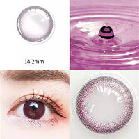 Розовые контактные линзы ICE DEW PINK