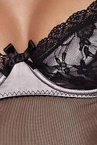VELA CHEMISE black L/XL - Passion Exclusive | KNOPKA, фото 2