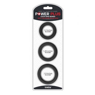М'які силіконові кільця для пеніса Power Plus Soft Silicone Pro Ring | Knopka, фото 2