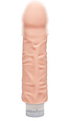 Фалоімітатор Doc Johnson The D - Shakin D - Vibrating 7 Inch Dong - ULTRASKYN   | Knopka