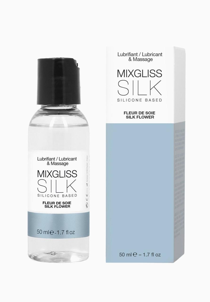 Лубрикант на силіконовій основі MixGliss SILK - FLEUR DE SOIE (50 мл)   | Knopka