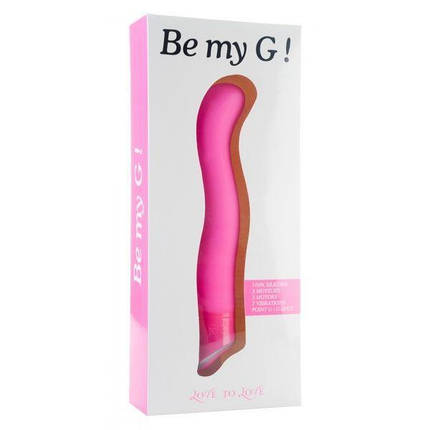 Вибратор Love To Love BE MY G Pink | Knopka, фото 2