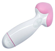 Вібромасажер з ручкою Off Rocks LUV White у вигляді серця   | Knopka