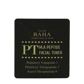 Тонер із пептидами для обличчя Cos De Baha Peptide Facial Toner пробник 1,5 мл