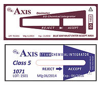 Хімічний інтегратор контролю стерилізації (паровий) Axis