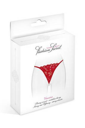 Трусики-стрінги Secret Fashion VENUSINA Red | Knopka, фото 4