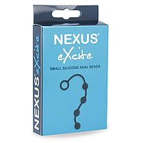 Анальні кульки Nexus Excite Small Anal Beads, силікон, макс. діаметр 2см | Knopka, фото 4