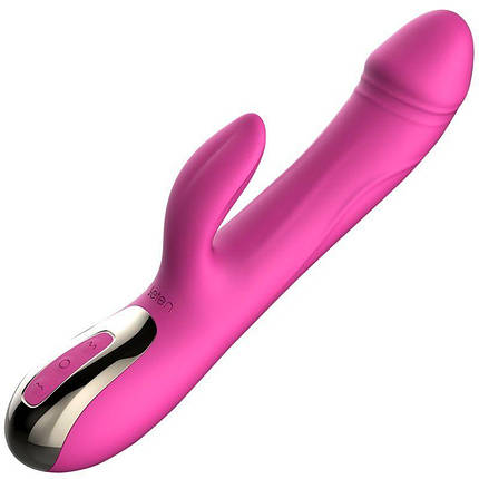 Вібратор-пульсатор Leten Automatical Thrusting Vibrator з підігрівом | Knopka, фото 2